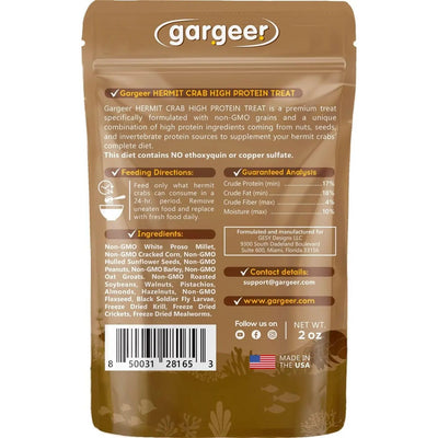Gargeer Protein Hermit Crab Treat Gargeer