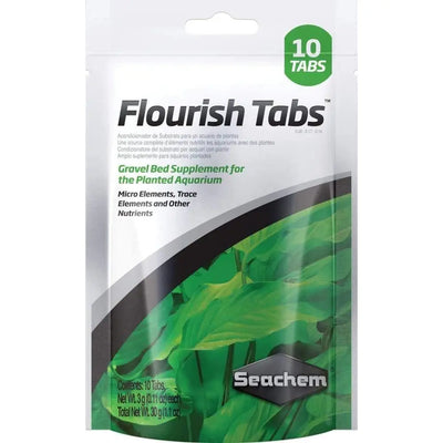 Seachem Laboratories Flourish Tabs Plant Supplement Seachem Laboratories